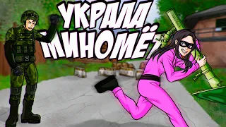 УКРАЛА МИНОМЁТ У ВОЕННЫХ | DayZ Stalker RP