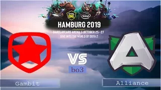 🔴[RU] БИТВА НА СМЕРТЬ GAMBIT-ALLIANCE  BO3 ESL HAMBURG / ГАМБИТ-АЛЬЯНС / GAMBIT ESPORTS-THE ALLIANCE