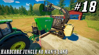 Lost 75,000$ Plowing Land & Harvesting Wheat on "Hardcore Jungle No Man's Land"
