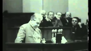 Последнее выступление И.В. Сталина / Last speech of J.Stalin (1952 г.)