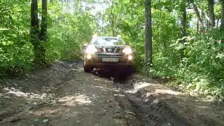 Nissan X-Trail на бездорожье