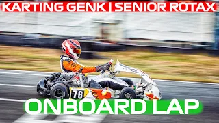 A hotlap of Max Verstappen's Home Track | Senior Rotax Max Onboard Genk