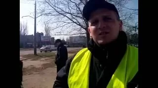 2016.03.29 Полиция гоняет бабушек на Космонавтов