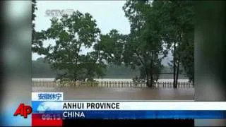 Raw Video: Flooding Kills More Than 100 in China