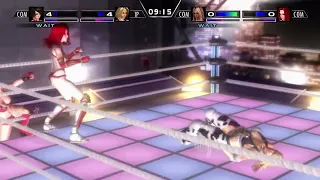 Rumble Roses XX: Dixie and Reiko vs Aisha and Yasha