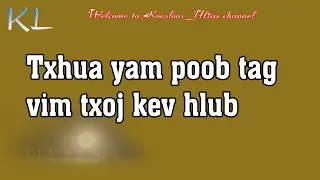 Txhua yam poob tag vim txoj kev hlub 3/4/2019