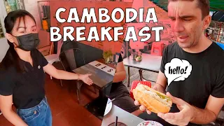 Cambodia Street Food Tour 🇰🇭 Phnom Penh Breakfast