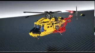 9396 Лего Техник Вертолёт