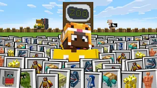 ZOOLÓGICO DOS MOBS ''DELETADOS'' DO MINECRAFT