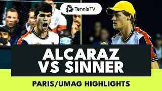 Carlos Alcaraz vs Jannik Sinner: Highlights From First Two ATP Tour Meetings