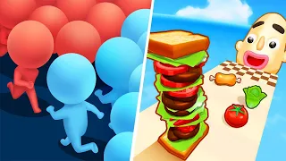 Count Master | Sandwich Runner - All Level Gameplay Android,iOS - MEGA NEW APK UPDATE