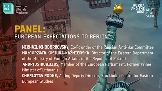 Russia and the West - Public Expectations to Berlin - Part 1