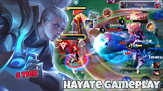Hayate Dragon Lane Pro Gameplay | S Tier Champ Carry | Arena of Valor Liên Quân mobile CoT