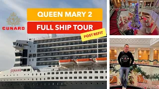 Cunard Queen Mary 2 - Full Ship Tour - Post Refit 2023