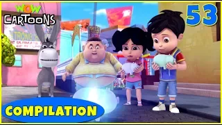 Vir the robot boy | Action Cartoon Video | New Compilation - 53 | Kids Cartoons | Wow Cartoons