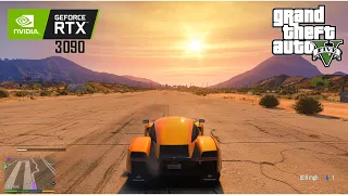 REALISTIC Desert Racing and Off-roading QuantV + Ray Tracing ULTRA graphics GTA 5 4K 60fps |RTX 3090