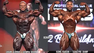 Shaun Clarida VS Keone Pearson Physique Comparison #shaunclarida #keonepearson