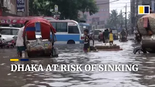 Rising sea levels threaten Bangladeshi capital Dhaka