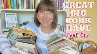 Great Big BOOK HAUL, Part 1 | Mysteries, Classics, Middle Grade, & More!