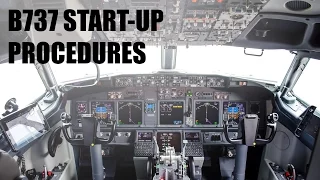 X Plane 11 Default 737 Start-Up Procedures! (Checklist included!)