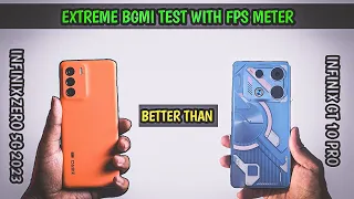 INFINIX GT 10 PRO VS INFINIX ZERO 5G 2023 | PUBG TEST WITH FPS METER | GYROSCOPE | BEST GAMING PHONE