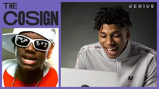 NLE Choppa Reacts To Southern Rap Classics (Soulja Boy, OutKast, Three 6 Mafia) | The Cosign