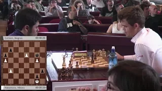 SHOCKING MAGNUS MISSED WINNING IN PAWN ENDGAME! HIKARU NAKAMURA VS MAGNUS CARLSEN - BLITZ CHESS 2016