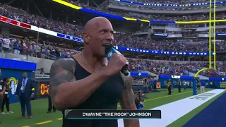 Dwayne "The Rock" Johnson introduces the 2022 NFL season