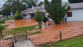 Estragos chuva no RS, dessa vez nos atingiu