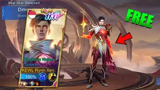 Thank you Moonton, for the new skin! GUSION DIMENSION WALKER(11.11 SKIN) 🔥