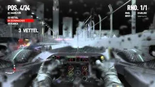 F1 2010 - Gameplay - 1080p - Max Settings - "Marina Bay" - Rain - !!AMAZING!!