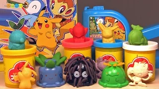 【Play-Doh】Pokémon Diamond and Pearl　プレイ・ドー　ポケモン変身！ねんど　ダイヤモンド＆パール