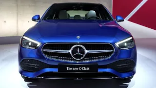 Новый MERCEDES C-Class 2022 Avantgarde - экстерьер, интерьер и цифровые виды из кабины