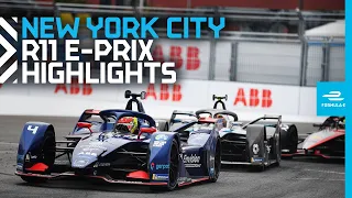 Race Highlights | 2021 ABB New York City E-Prix | Round 11