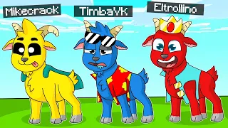 ¡NOS CONVERTIMOS EN CABRAS! 🐐😂 SI TE RÍES PIERDES CON TROLLINO, MIKECRACK Y TIMBAVK