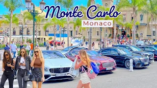 Monte Carlo, Monaco 🇲🇨 🌴 - The Playground of the Rich and Famous - 4K 60fps HDR Walking Tour