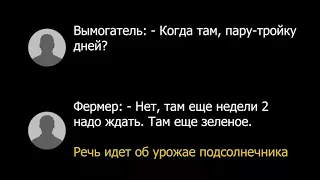 Будте бдительны! Вымогательство у фермеров в Запорожской области