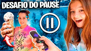 DESAFIO DO PAUSE O Sorvete tá Derretendo! (Pause Challenge!!)