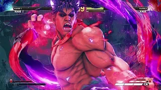 Street Fighter 5 AE Season 4 - Kage's Intro, Outro, and Critical Arts