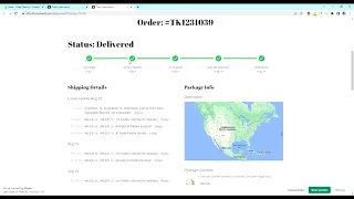 Shopify Добавление отслеживание посылки прямо на сайте #4