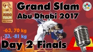 Judo Grand-Slam Abu Dhabi 2017: Day 2 - Final Block