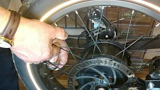 LECTRIC 2.0 - Talking about spoke adjustments, creaking from back wheels because loose spokes.