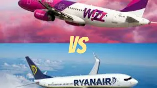 RyanAir vs WizzAir | Low cost carrier clash | Epic comparison