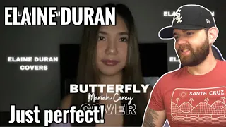 [Industry Ghostwriter] Reacts to: Elaine Duran- BUTTERFLY - Mariah Carey Cover- She is special!