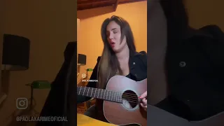 Mentes tão bem - Zezé di Camargo e Luciano cover (Paola karime)