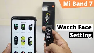 How to Change Mi Band 7 Watch Faces