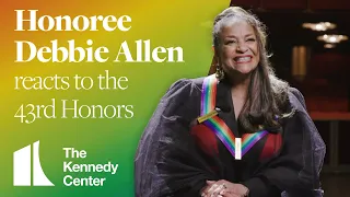 Debbie Allen Reacts to the 43rd Kennedy Center Honors