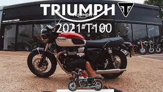 2021 Triumph Bonneville T100 | Test Ride.