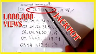 Secret Lottery Strategy to win the Jackpot and Consolation Prizes! Part 2