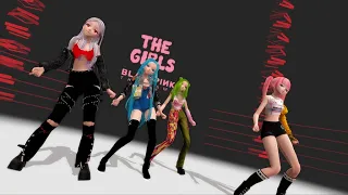 [MMD] BLACKPINK THE GAME - THE GIRLS (4p Full version)